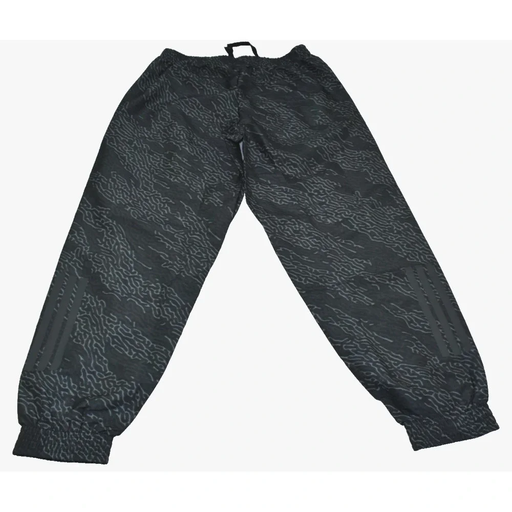 Adidas Power AOP Workout Men Training Pants Size M Gray/Black Joggers Camo